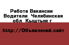 Работа Вакансии - Водители. Челябинская обл.,Кыштым г.